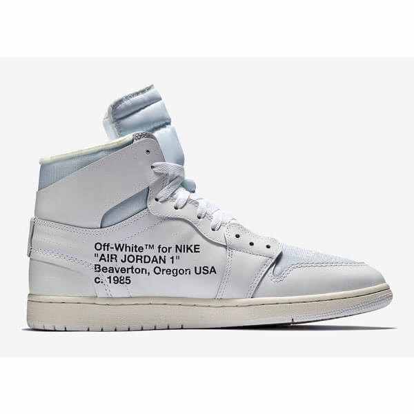off white スニーカー コピー オフホワイト ナイキ Air Jordan 1 Retro High OG “WHITE” SS 18