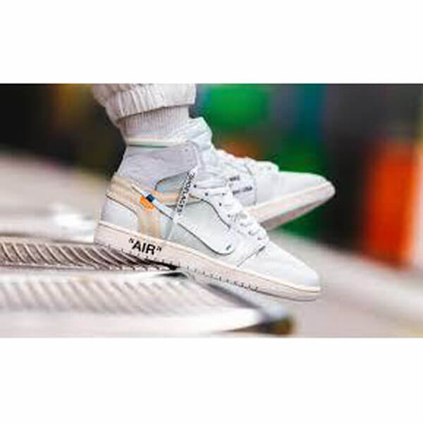 off white スニーカー コピー オフホワイト ナイキ Air Jordan 1 Retro High OG “WHITE” SS 18