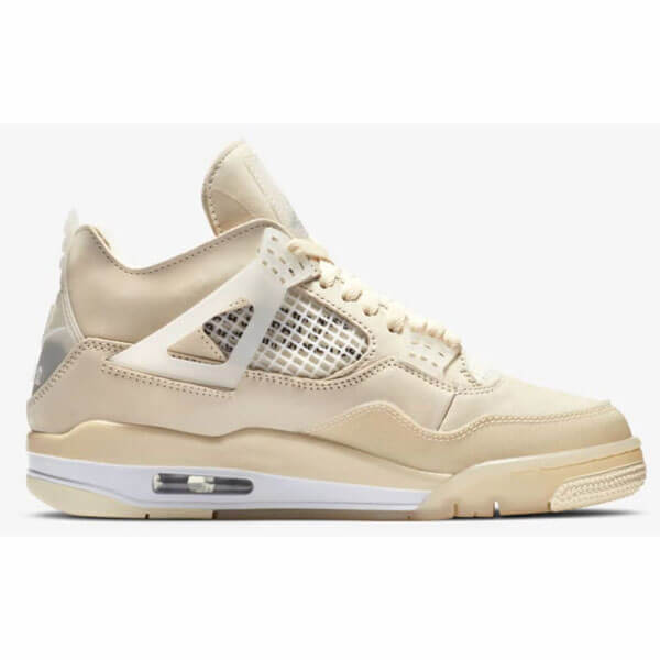 ナイキ オフ ホワイト スニーカー コピー ウィメンズ エアジョーダン 4 レトロ セイル コラボ ナイキ x Off-White Wmns Air Jordan 4 Retro Sail CV9388-100