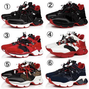 ☆VIPセール☆スーパーコピー 選べる2タイプ ルブタン ハイカットスニーカー1170725H910