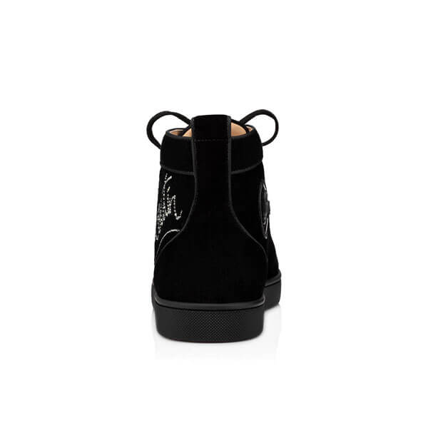 ◆ルブタン◆コピーNavy Strass◆ハイトップスニーカー◆ 1201008CM47