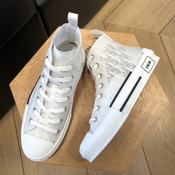 2019/20AW ディオール スニーカー 偽物 ハイカットス (White) 3SH118YNT_H060