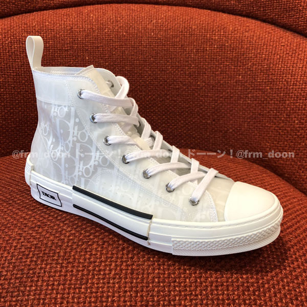 2019/20AW ディオール スニーカー 偽物 ハイカットス (White) 3SH118YNT_H060