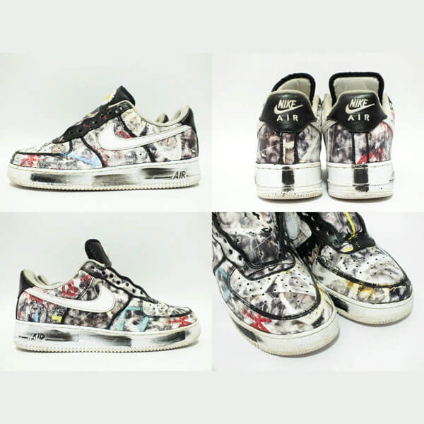 パラノイズ 偽物 ナイキ×PEACEMINUSONE AIR FORCE 1 '07 PARA NOISE