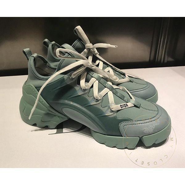 ディオール スニーカー シューズ ブルー Dコネクト偽物ネオプレン 新作 女