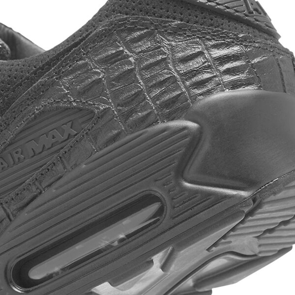新作 ナイキ エアマックス90 レザー 偽物 ロートップ スニーカー メンズ ブラック CZ5588-002