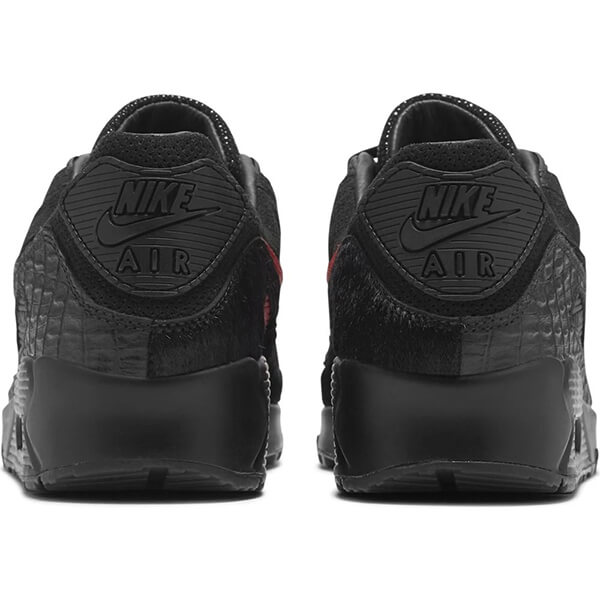 新作 ナイキ エアマックス90 レザー 偽物 ロートップ スニーカー メンズ ブラック CZ5588-002