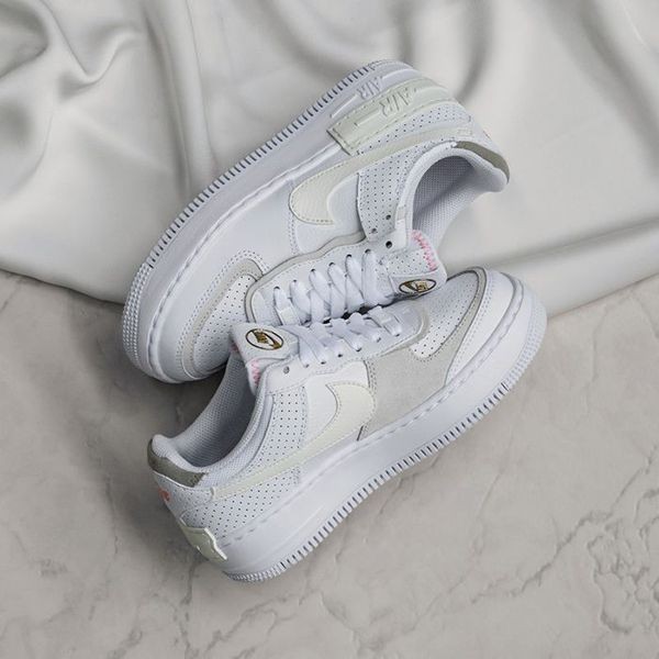 ナイキ エアフォースワン1 偽物 SHADOW エアフォース1 シャドウ ホワイト CZ8107-100