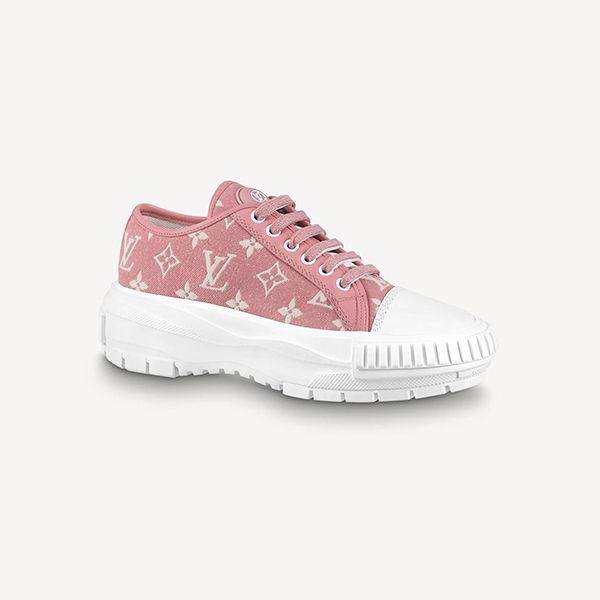 【可愛い♡】ルイヴィトン 偽物 LVスクァッドライン スニーカー 2色 モノグラム 1A9RZY