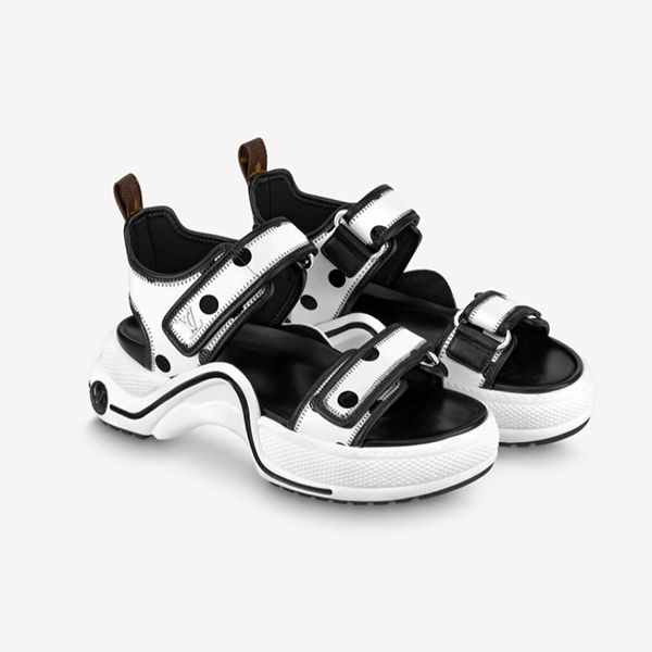 【夏にピッタリ】ルイヴィトン アークライトラインサンダル 偽物 2色1AA0PY