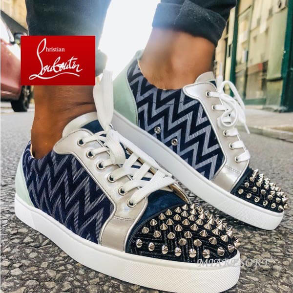 21SS 新作ルブタンスーパーコピー Jr Spikes Orlato ★ スニーカー 1210327CMA3