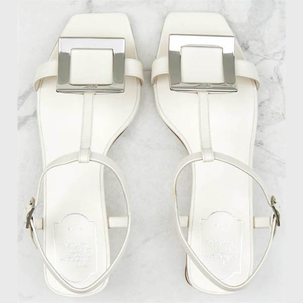 ロジェ ヴィヴィエ ビキヴィヴ サンダル メタル バックル コピー RVW55427180