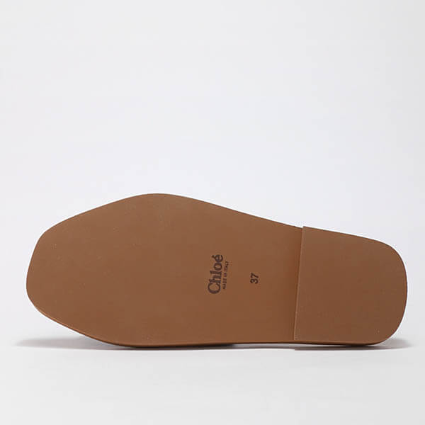 クロエ ウッディ キャンバス WOODY フラットミュール 偽物 CHC19U18808101