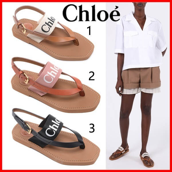 ★CHLOE★Woody サンダル コピー CHC20U32708