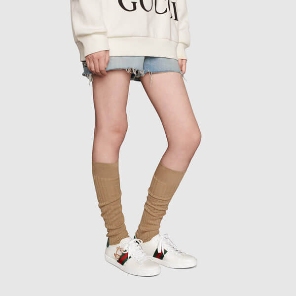 〔エース〕★グッチ ドラえもん ウィメンズ スニーカー