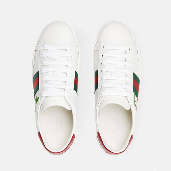 グッチ エース チェリー付き ウィメンズ スニーカー 653135 1XG60