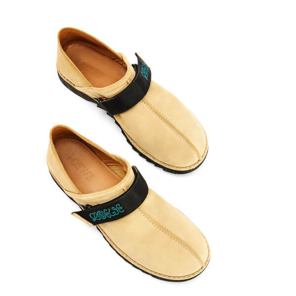 【21SS新作】ロエベ * スエード スリッポン * 2色 M664282X03