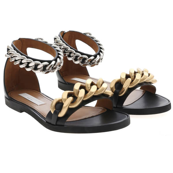 【Stella McCartney】FALABELLA ファラベラサンダル ブラック800320W1DX01000