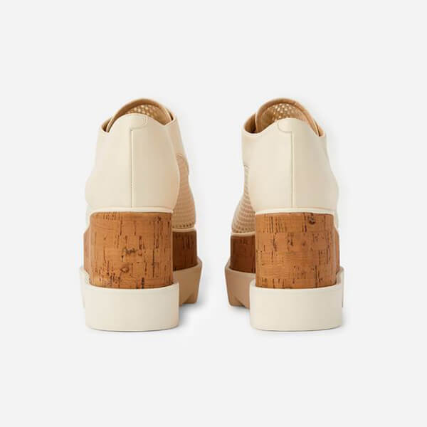 21SS Stella McCartney Elyse ウーブンメッシュプラットフォーム800336N02159002