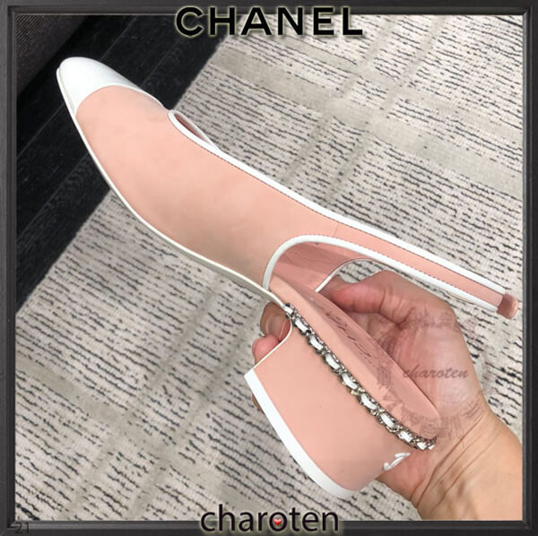 【チェーンが光る】シャネル 超限定♡踵にCC♪スリングバッグ