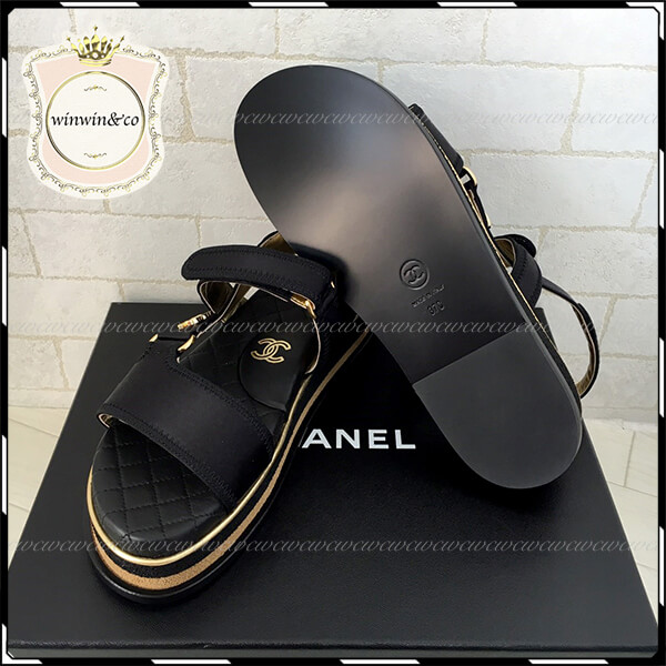 奇跡の再入荷!シャネル サンダル 安い スポーツサンダルG32676X0100894305