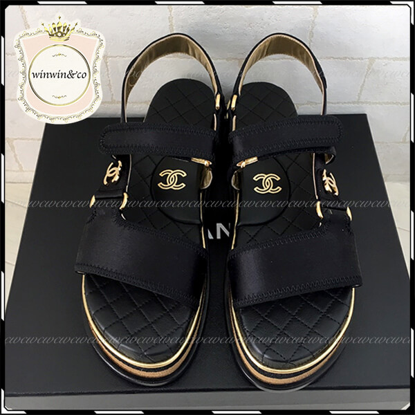 奇跡の再入荷!シャネル サンダル 安い スポーツサンダルG32676X0100894305