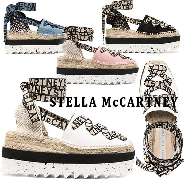ステラマッカートニーガイアプラットフォームエスパドリーユ 偽物 800159N02229007