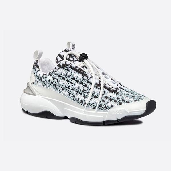 【ディオール】ディオール スニーカーコピー *カナージュ ホワイト&ブラック