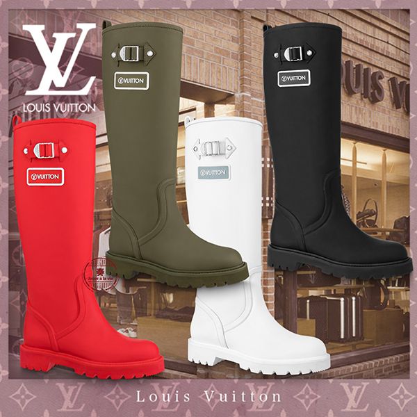 この秋冬に★ルイヴィトン テリトリー ライン 偽物 ロングブーツ1A9H2A