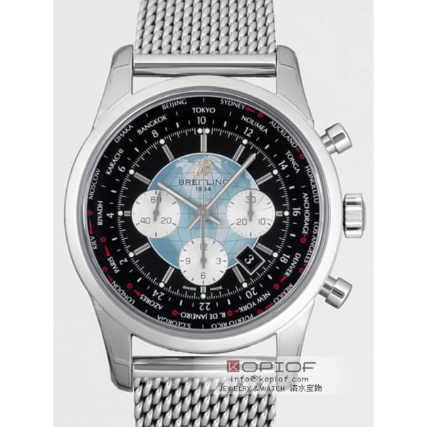ブライトリング スーパーオーシャン スーパーコピートランスオーシャン クロノグラフ ユニタイム AB0510U4/BB62 A050B62OCA ブラック/シルバー