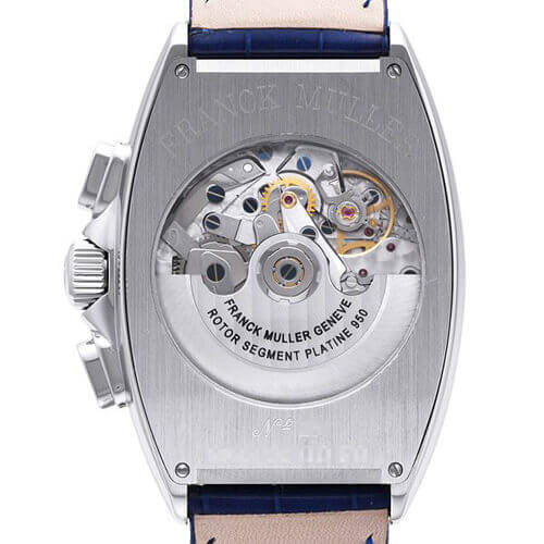 フランクミュラー コピー トノー カーベックス クロノグラフ ビッグデイト 8083CCGDFOAC BLUE