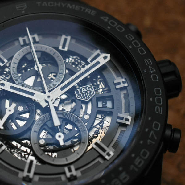 タグ ホイヤー カレラ スーパーコピー カレラ キャリバーホイヤー01 ブラックセラミック CAR2A91.BH0742