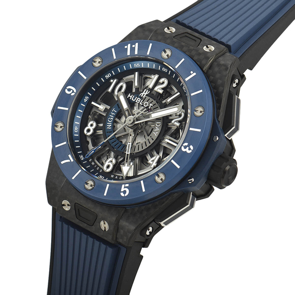 ウブロ スーパーコピービッグバン ウニコ カーボンGMTブルーセラミック 471.QL.7127.RX