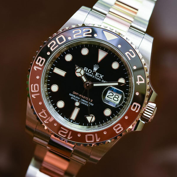 ロレックス GMTマスターII スーパーコピー腕時計メンズ 126711chnr レビュー 着用しましたが、最高です