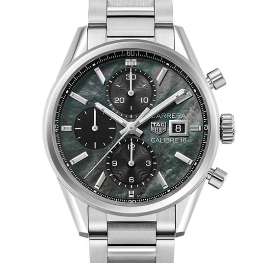 2020年 タグホイヤー偽物新作タグホイヤー カレラ キャリバー16 クロノグラフ CBK2116.BA0715