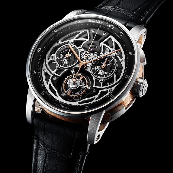 オーデマ ピゲスーパーコピー CODE 11.59 バイ オーデマ ピゲ 26399CR.OO.D002CR.01 フライング トゥールビヨン クロノグラフ