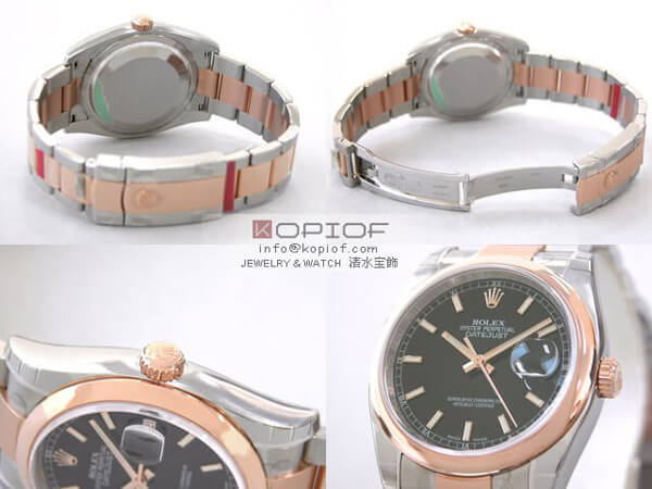 ロレックス デイトジャスト メンズ スーパーコピー116201 オイスターブレス ブラック
