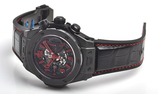 411.CI.1190.LR.ABR14 ビッグバン ウニコ オールブラック レッド ブティック限定100本 ウブロ スーパーコピー