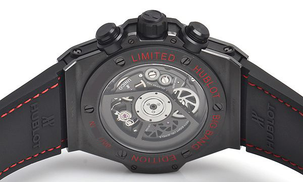 411.CI.1190.LR.ABR14 ビッグバン ウニコ オールブラック レッド ブティック限定100本 ウブロ スーパーコピー