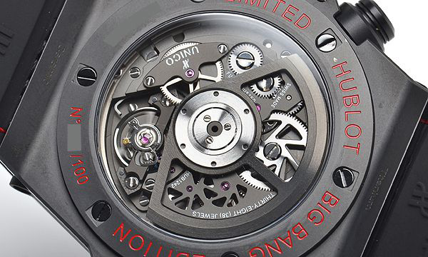 411.CI.1190.LR.ABR14 ビッグバン ウニコ オールブラック レッド ブティック限定100本 ウブロ スーパーコピー