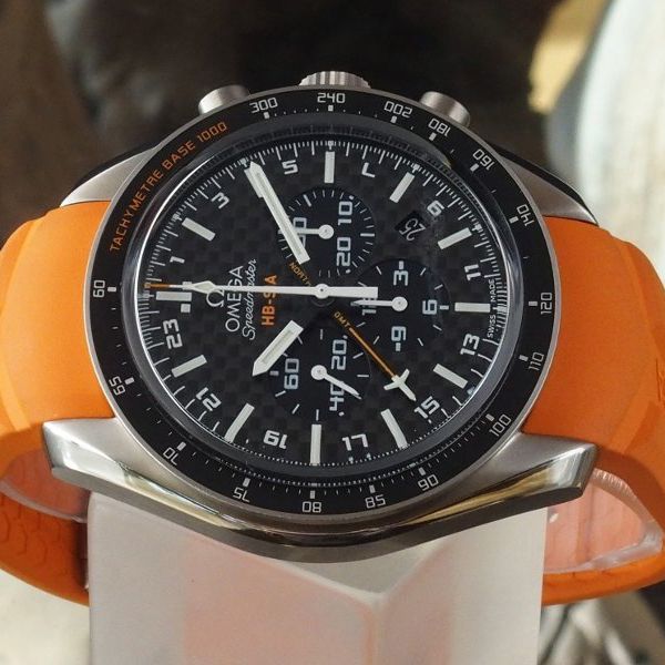 オメガ スピードマスター HB―SIA コーアクシャル GMT クロノグラフコピー 321.92.44.52.01.003