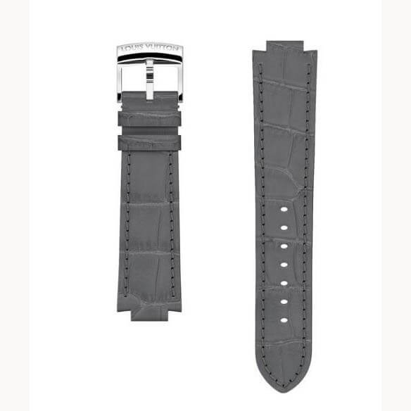 ルイヴィトン時計 TAMBOUR MOON DUAL TIME SILVER 44 コピー QA096Z