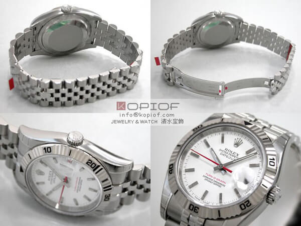 ロレックス デイトジャスト メンズ スーパーコピー116264 ターノグラフ ジュビリーブレス ホワイト