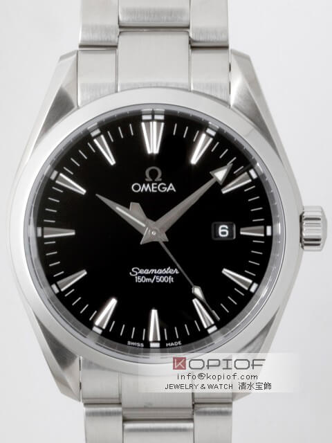 オメガ シーマスター スーパーコピー2517.50 アクアテラ 150m ブラック