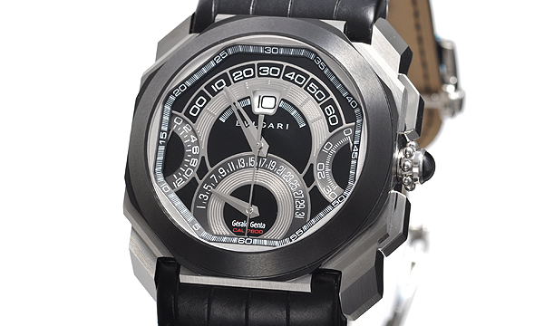 ブルガリ オクト スーパーコピーオクト クロノグラフ クアドリレトロ ジェラルドジェンタ BGO45BSCLDCHQR