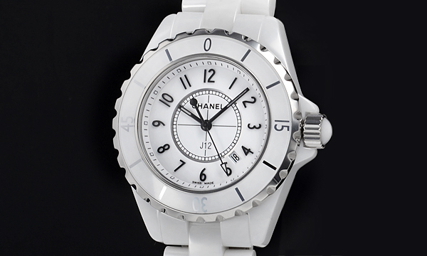 シャネルJ12 スーパーコピーH0968 33mm ホワイトセラミックブレス ホワイト