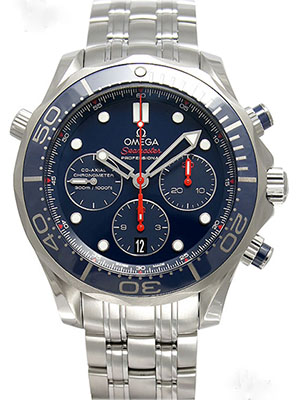 オメガ シーマスター ダイバー 300m コピー コーアクシャルクロノグラフ 212.30.44.50.03.001