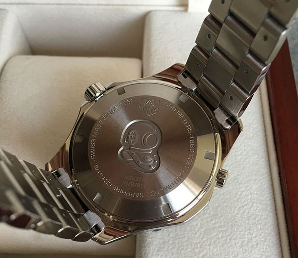 タグホイヤー アクアレーサー スーパーコピーWAK2110.BA0830 キャリバー5 500M ブラック