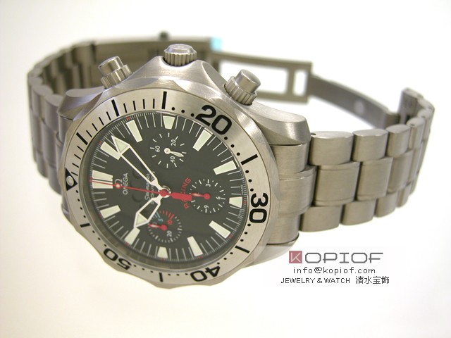 オメガ シーマスター スーパーコピー2269.52 クロノメータークロノ 300mレーシングチタン ブラック