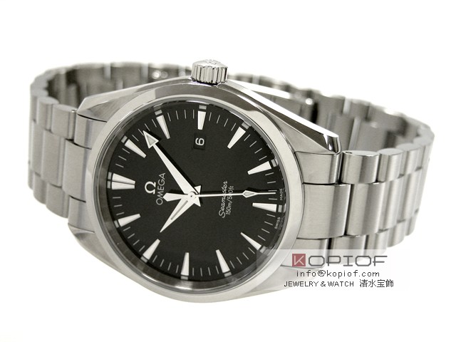 オメガ シーマスター スーパーコピー2517.50 アクアテラ 150m ブラック